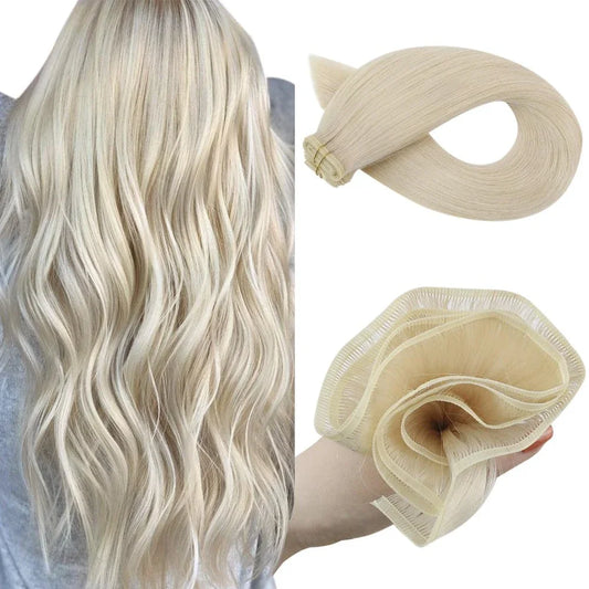 Flat Silk Hair Weft