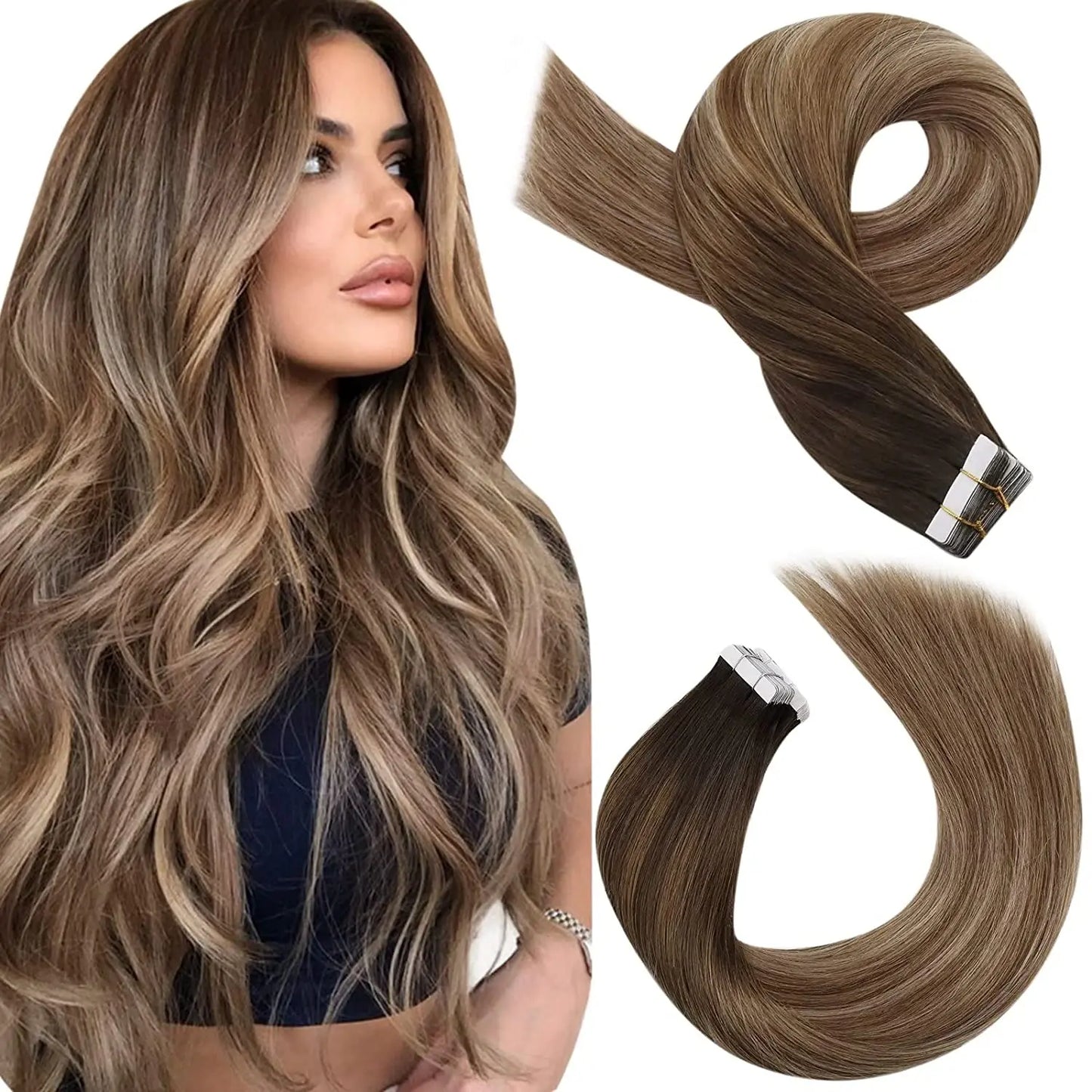 Tape in Human Hair