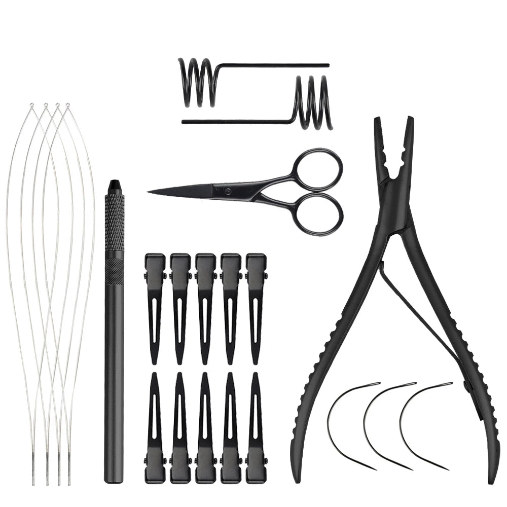 Hair Extension Plier Full Kit