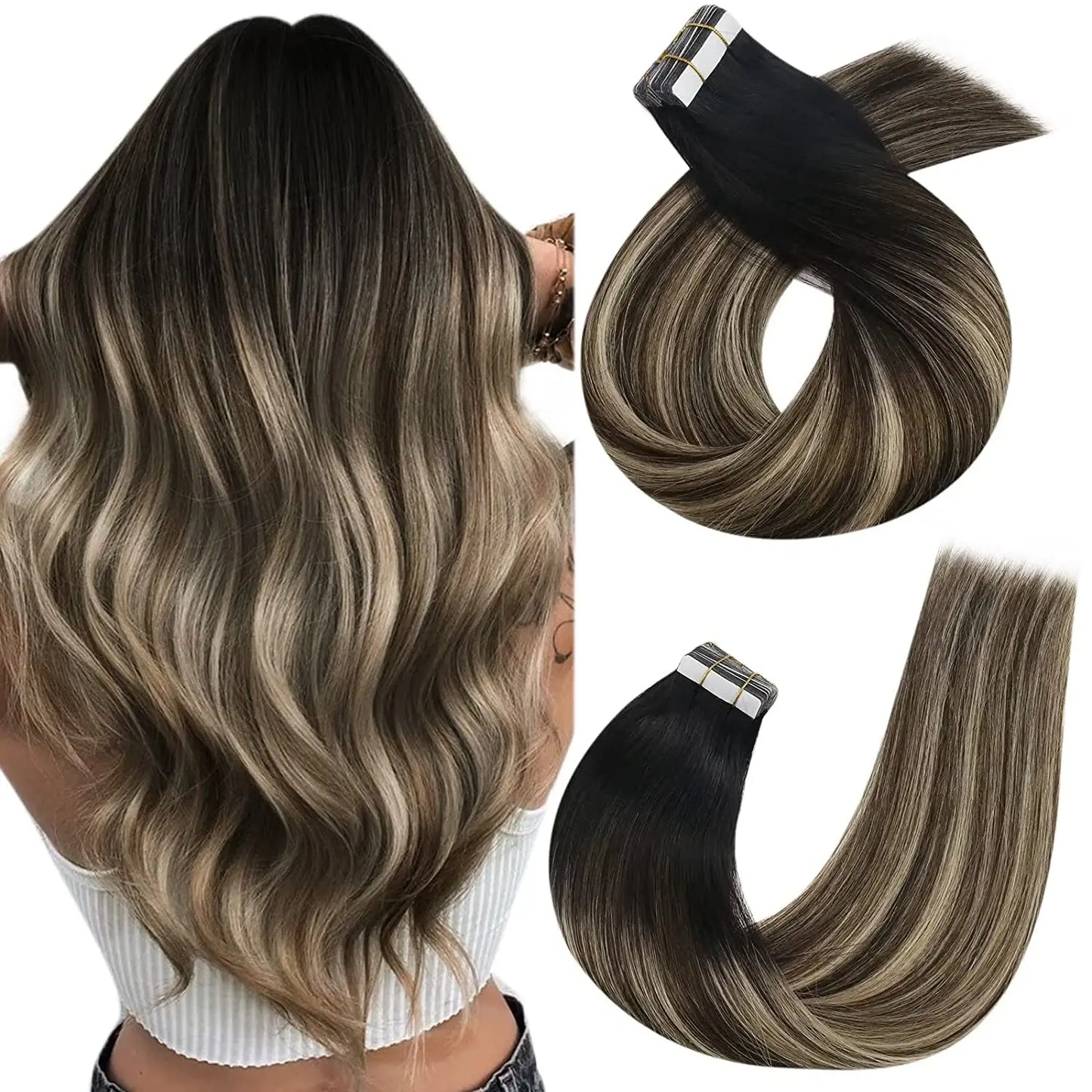 Tape in Human Hair