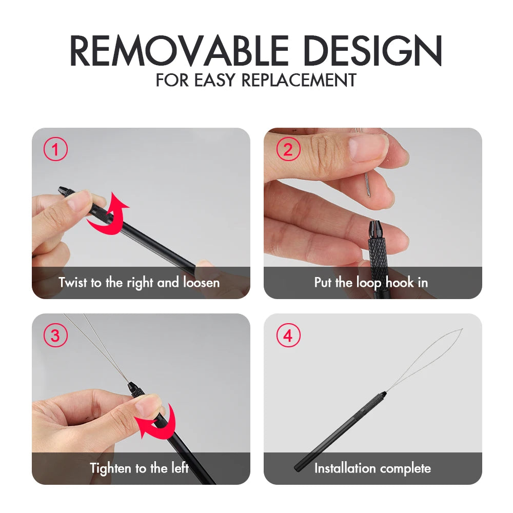 Hair Extension Plier Full Kit