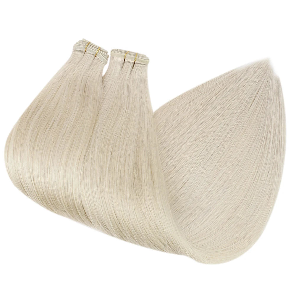 Flat Silk Hair Weft